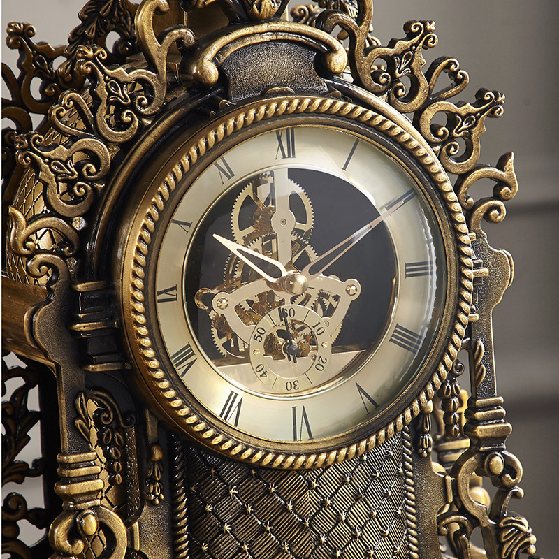 Large Creative Retro Table clo - Resin Art Clock recension och pris
