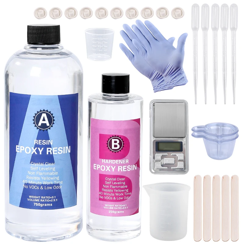 Epoxy Resin Kit Crystal Clear  - Resin Art Use recension och pris