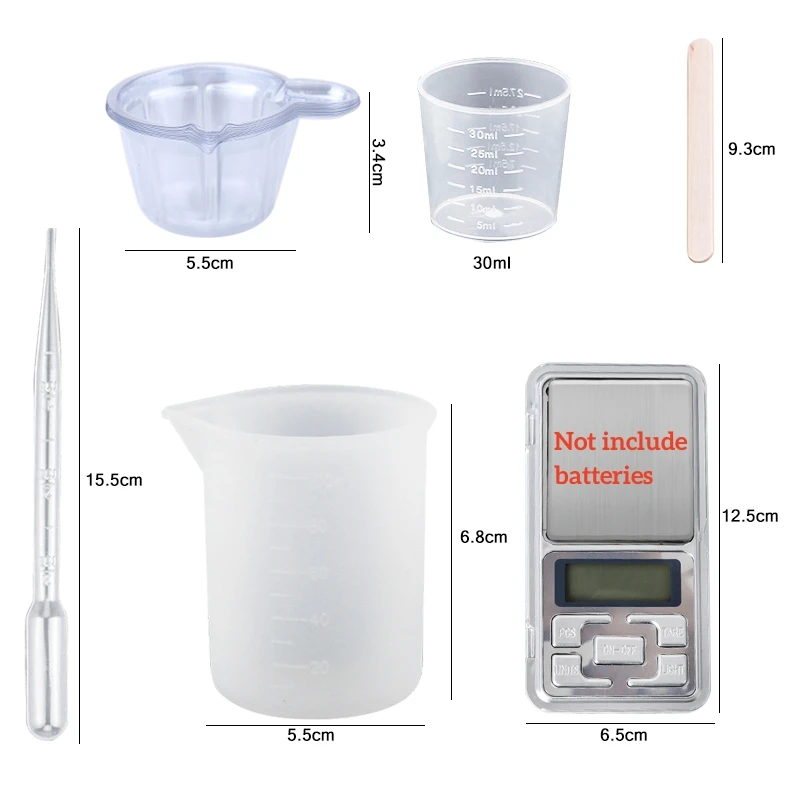 Epoxy Resin Kit Crystal Clear  - Resin Art Use recension och pris