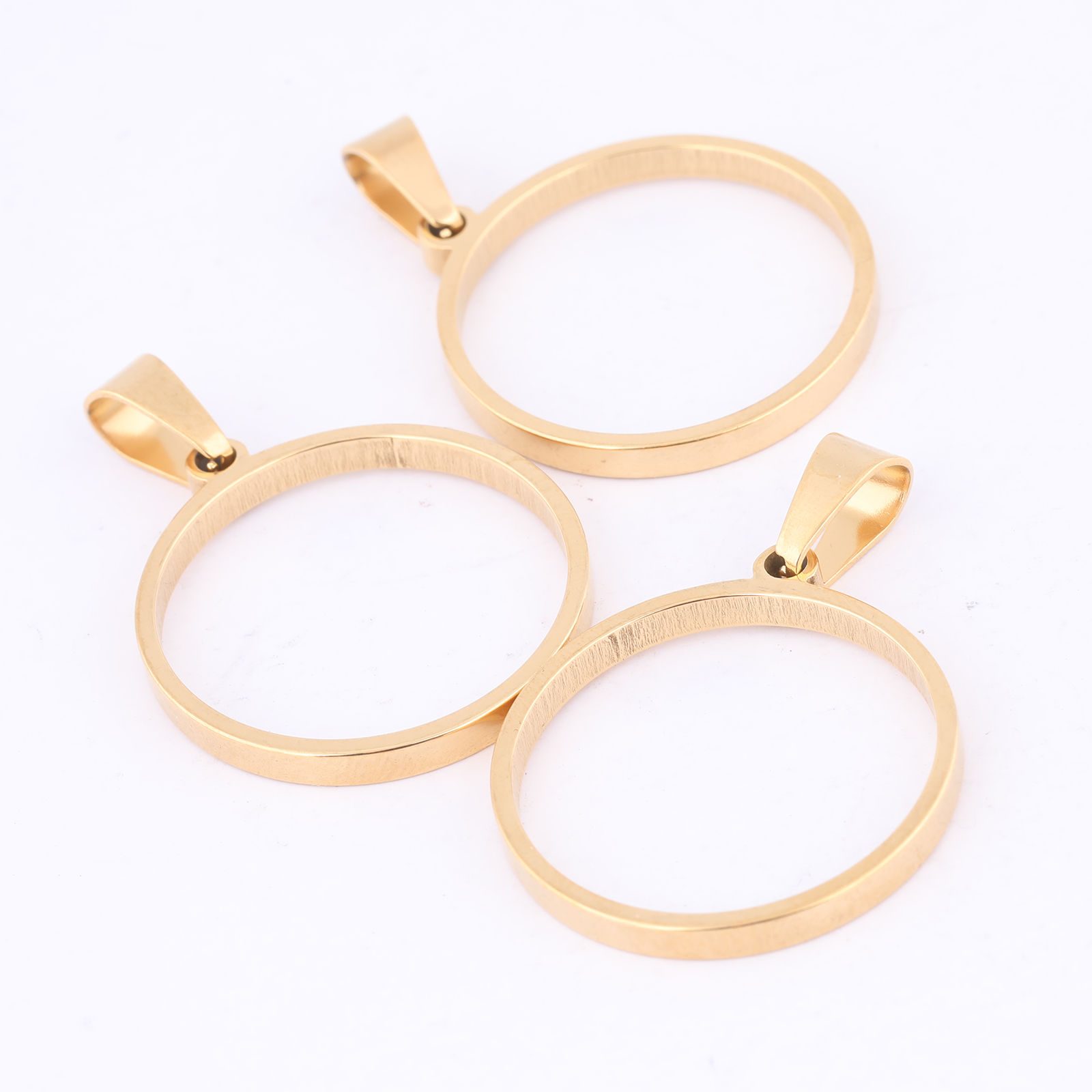10pcs 25mm Round Open Bezel Ch - Resin Art Notes recension och pris