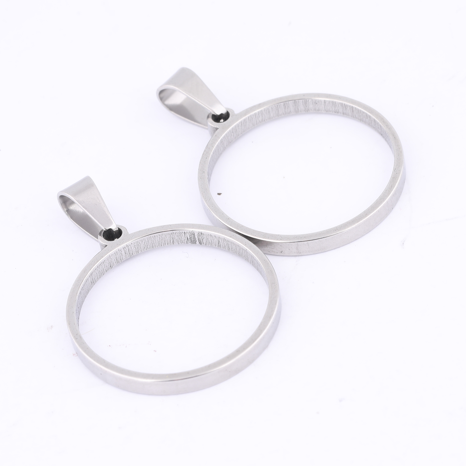 10pcs 25mm Round Open Bezel Ch - Resin Art Notes recension och pris