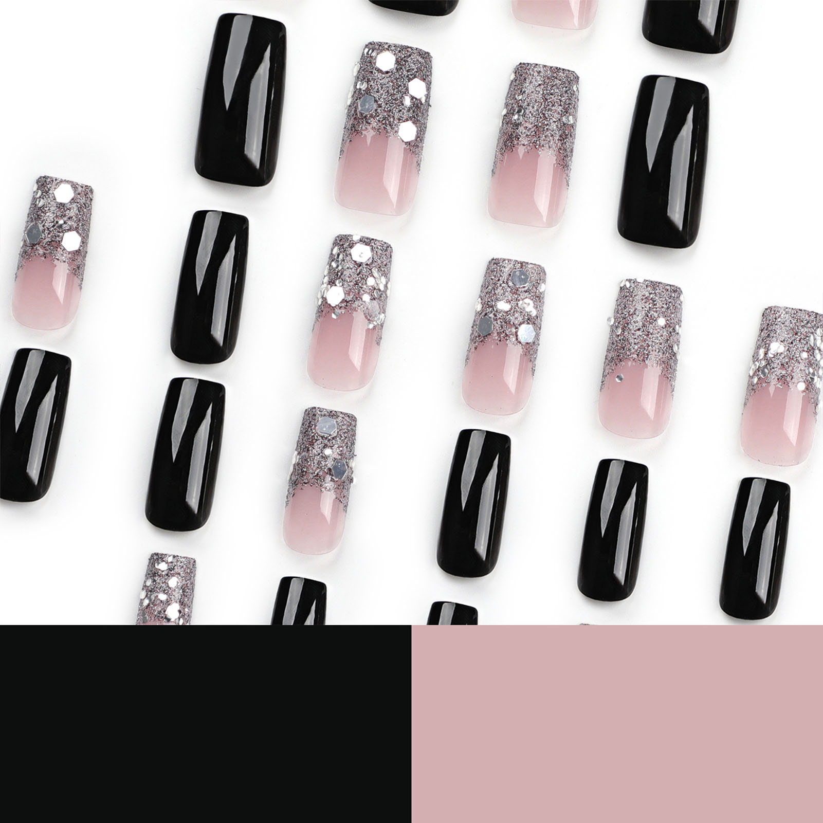 24pcs Woman Nail Art Nail Tips - Resin Art Use recension och pris