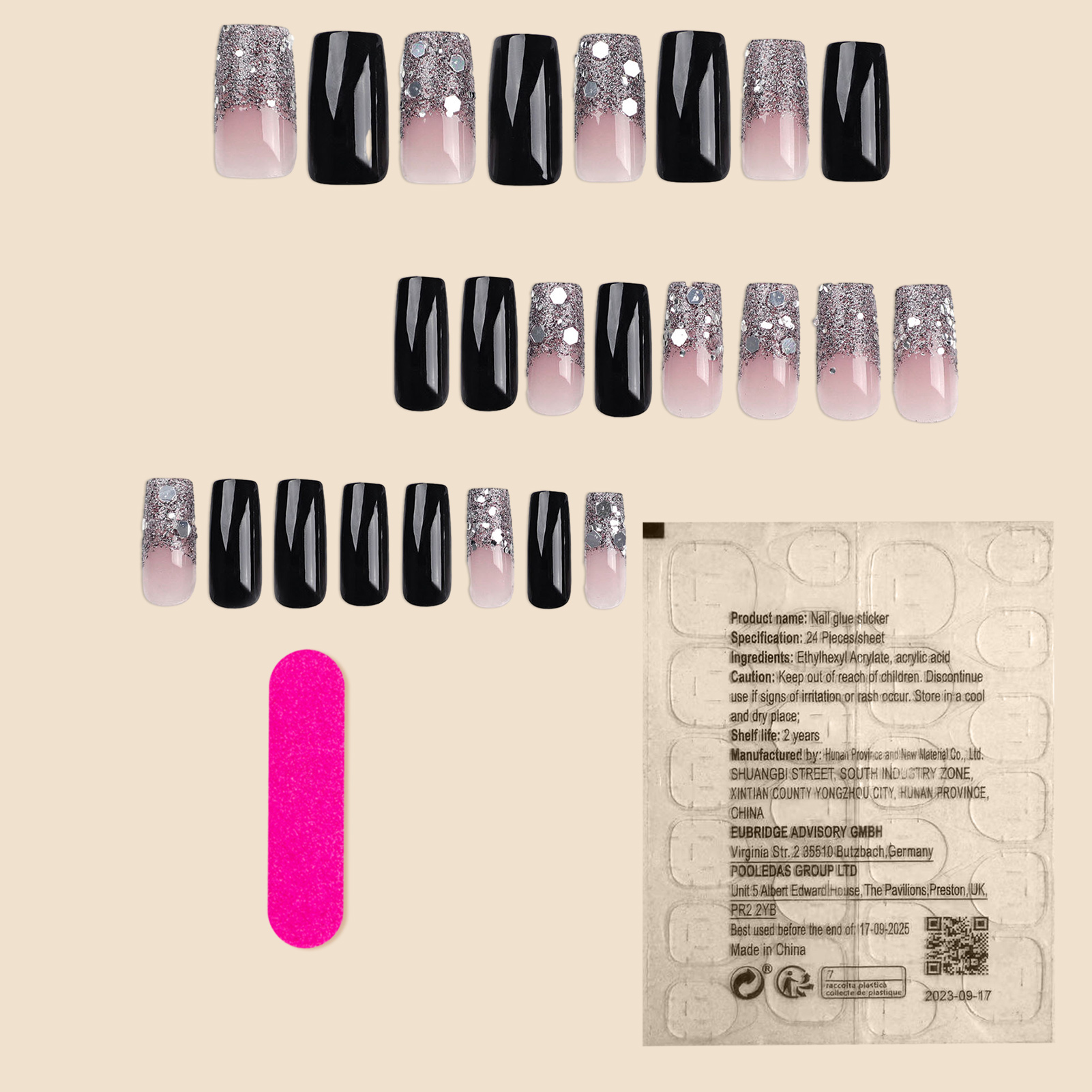 24pcs Woman Nail Art Nail Tips - Resin Art Use recension och pris