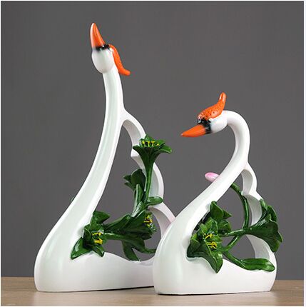 couples swan lovers art decora - Resin Art Wedding Gift recension och pris