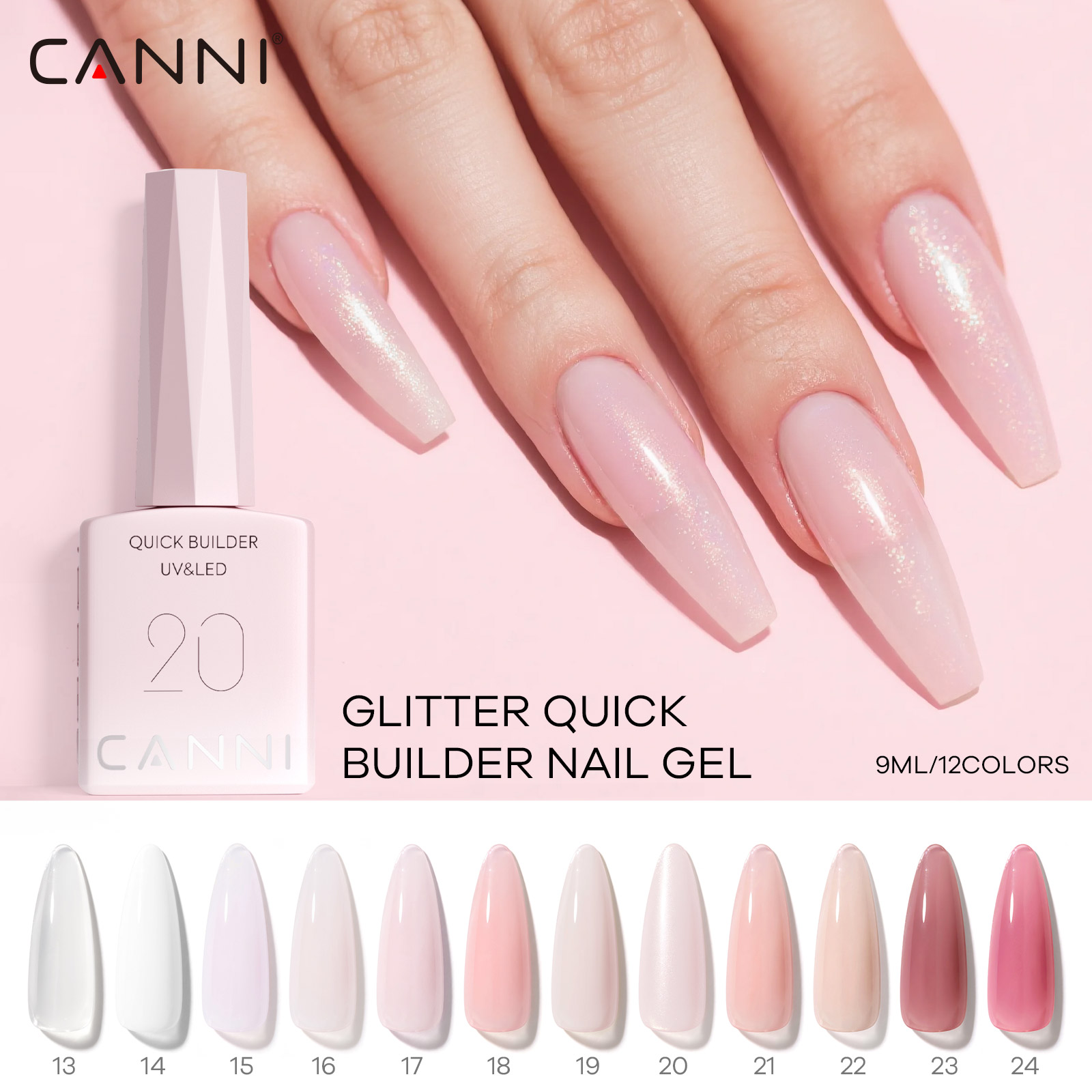 CANNI UV Construction Gel Fast - Resin Art Use recension och pris