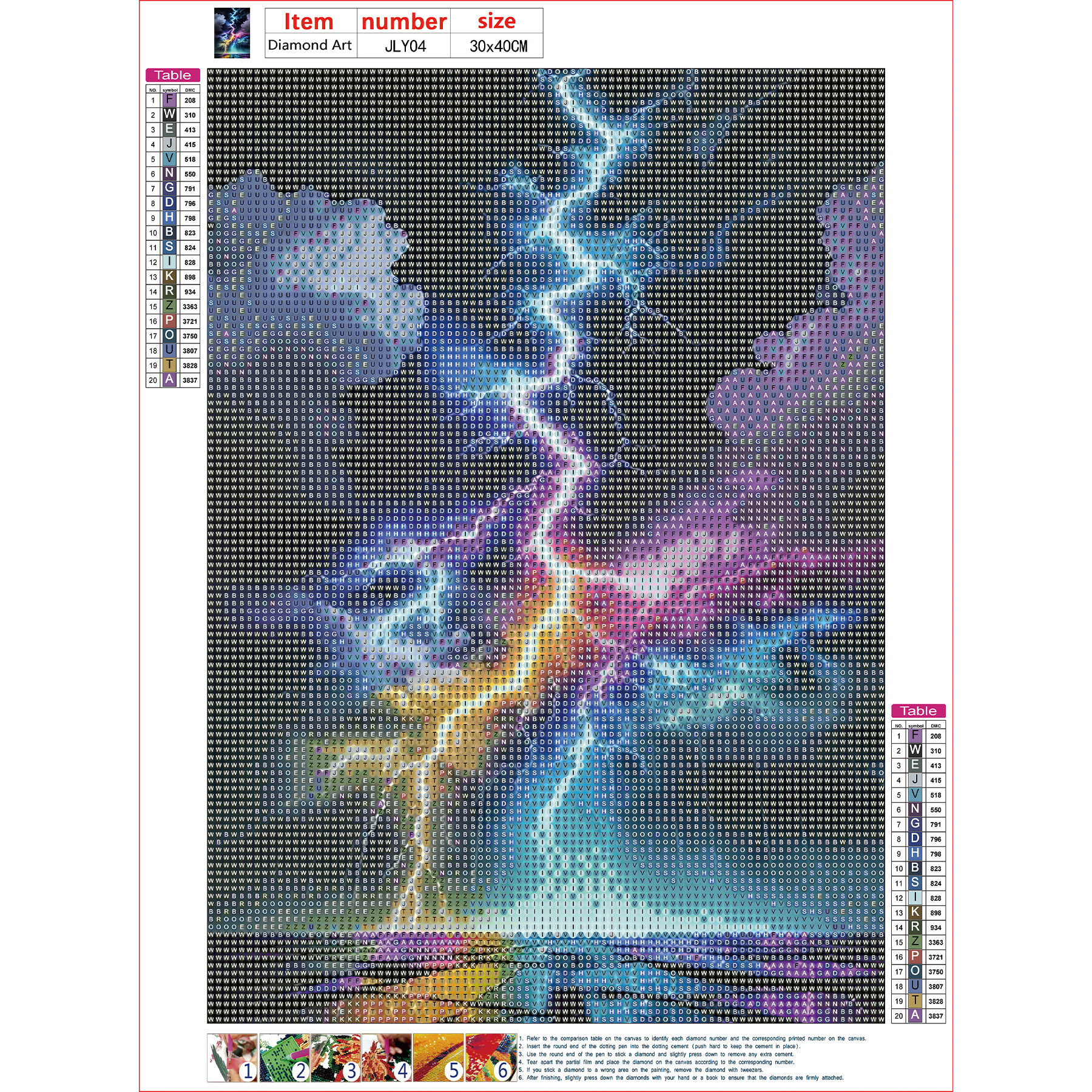 DIY Diamond Painting Colorful  - Resin Art Wall recension och pris