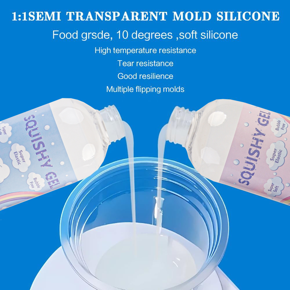Squishy Gel Soft Liquid Resin  - Resin Art Glue recension och pris
