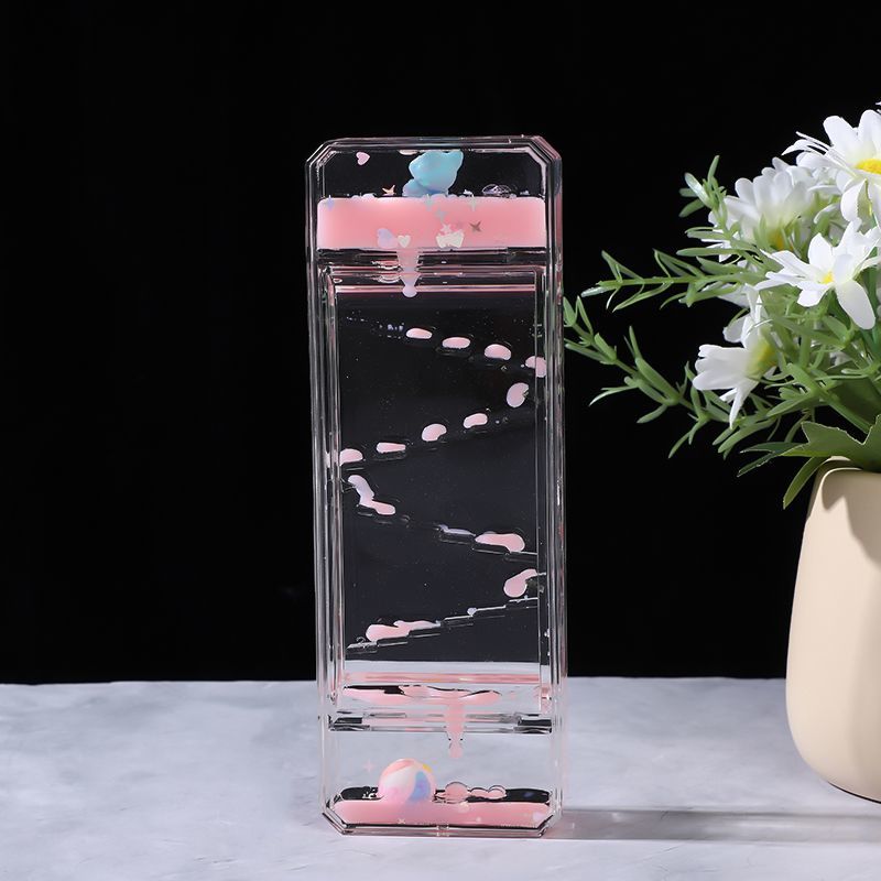 Creative cute slide oil leak d - Resin Art Clock recension och pris