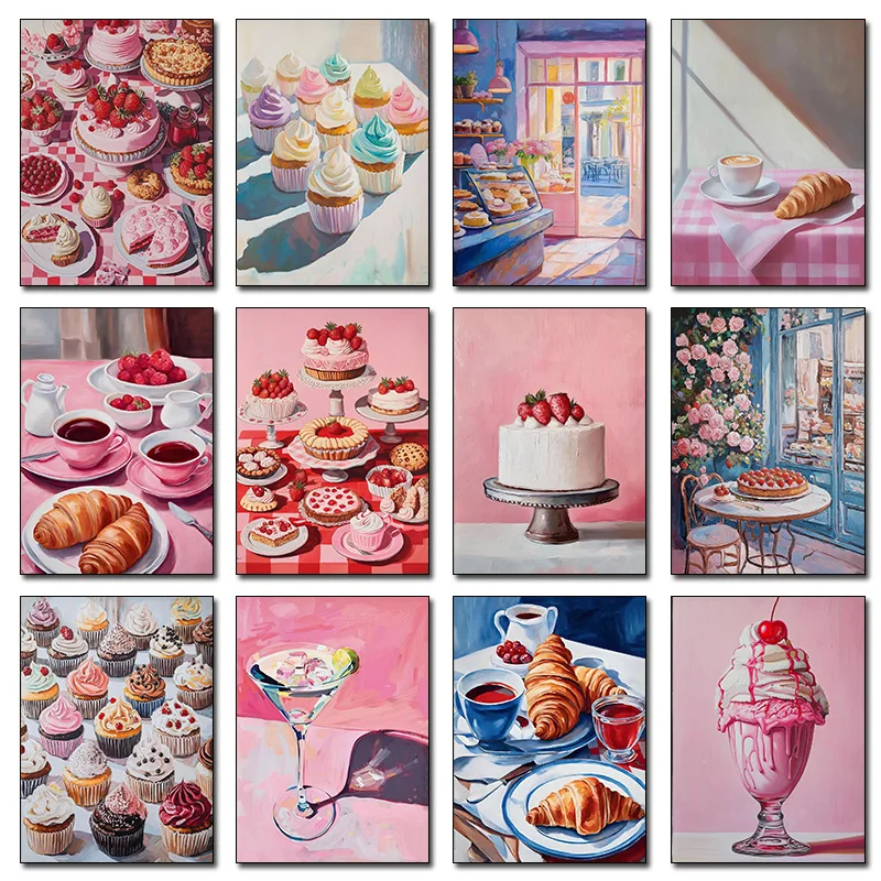 Pink Macarons Ice Cream Cake S - Resin Art Kitchen recension och pris