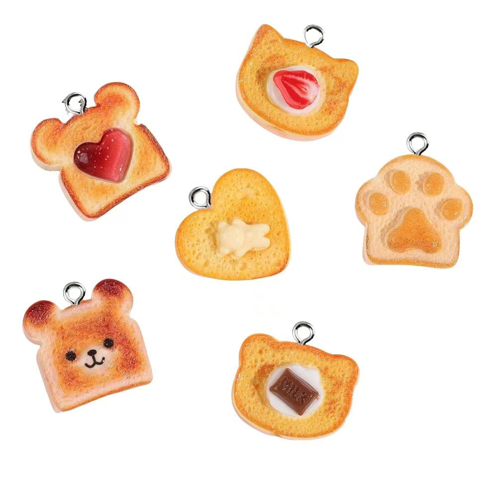 10pcs Heart Bear Cat Animal Sh - Resin Art Notes recension och pris