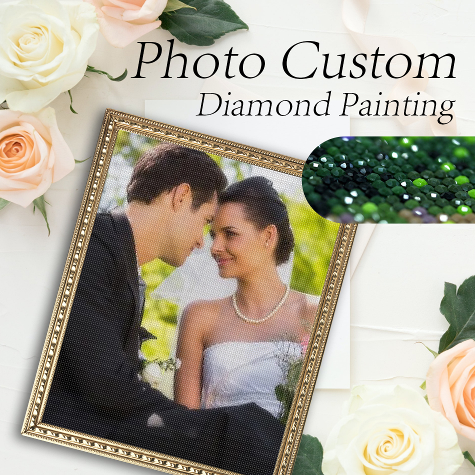 RUOPOTY 5D DIY Diamond Art Pai - Resin Art Wedding Gift recension och pris