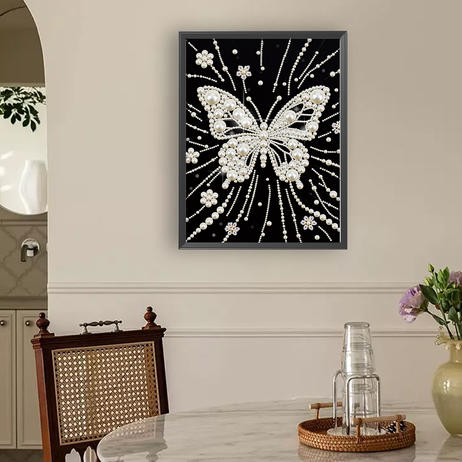 DIY Pearl Art Painting for Hom - Resin Art Wall recension och pris