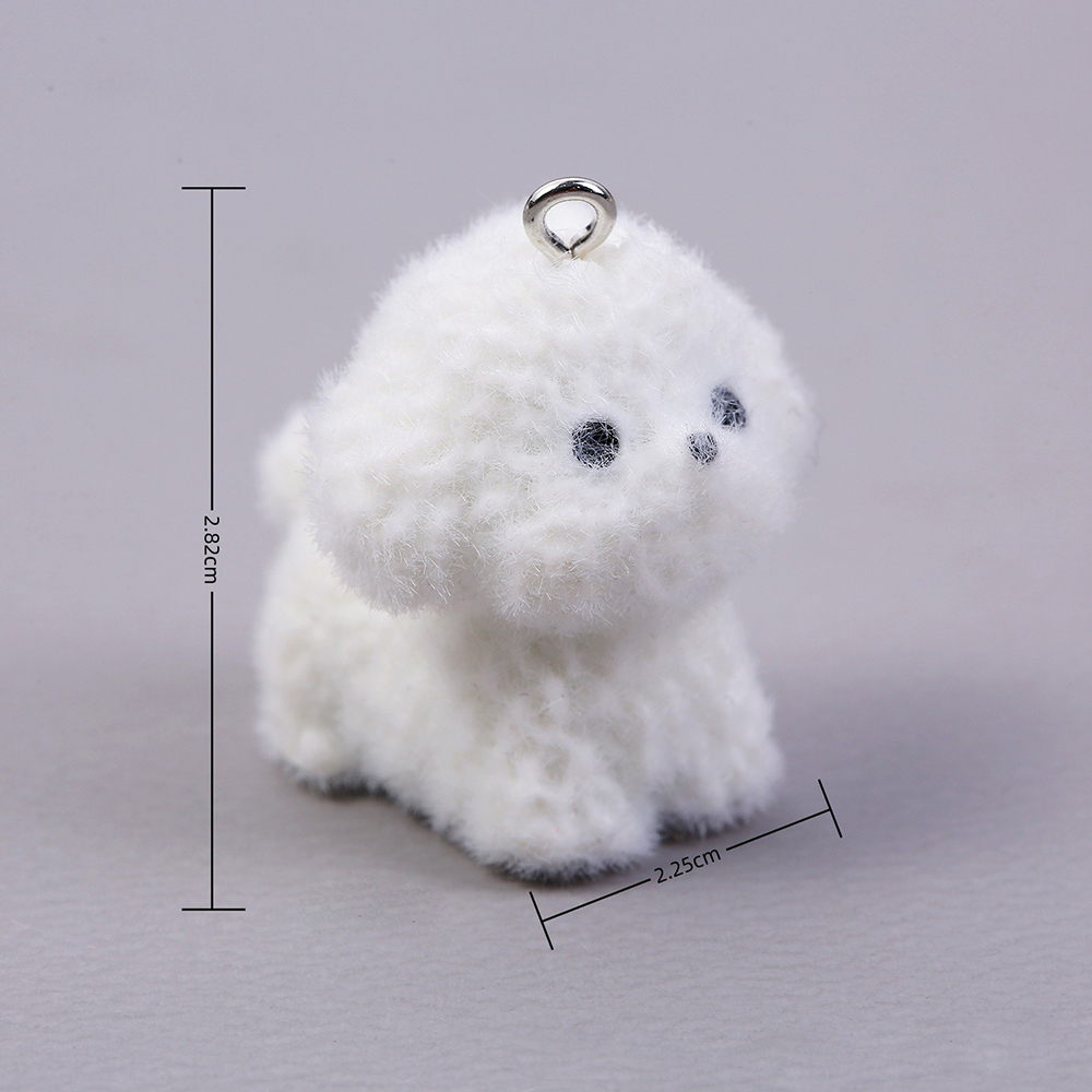 10pcs Flocking Puppy Dog Resin - Resin Art Notes recension och pris