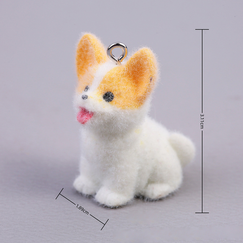 10pcs Flocking Puppy Dog Resin - Resin Art Notes recension och pris