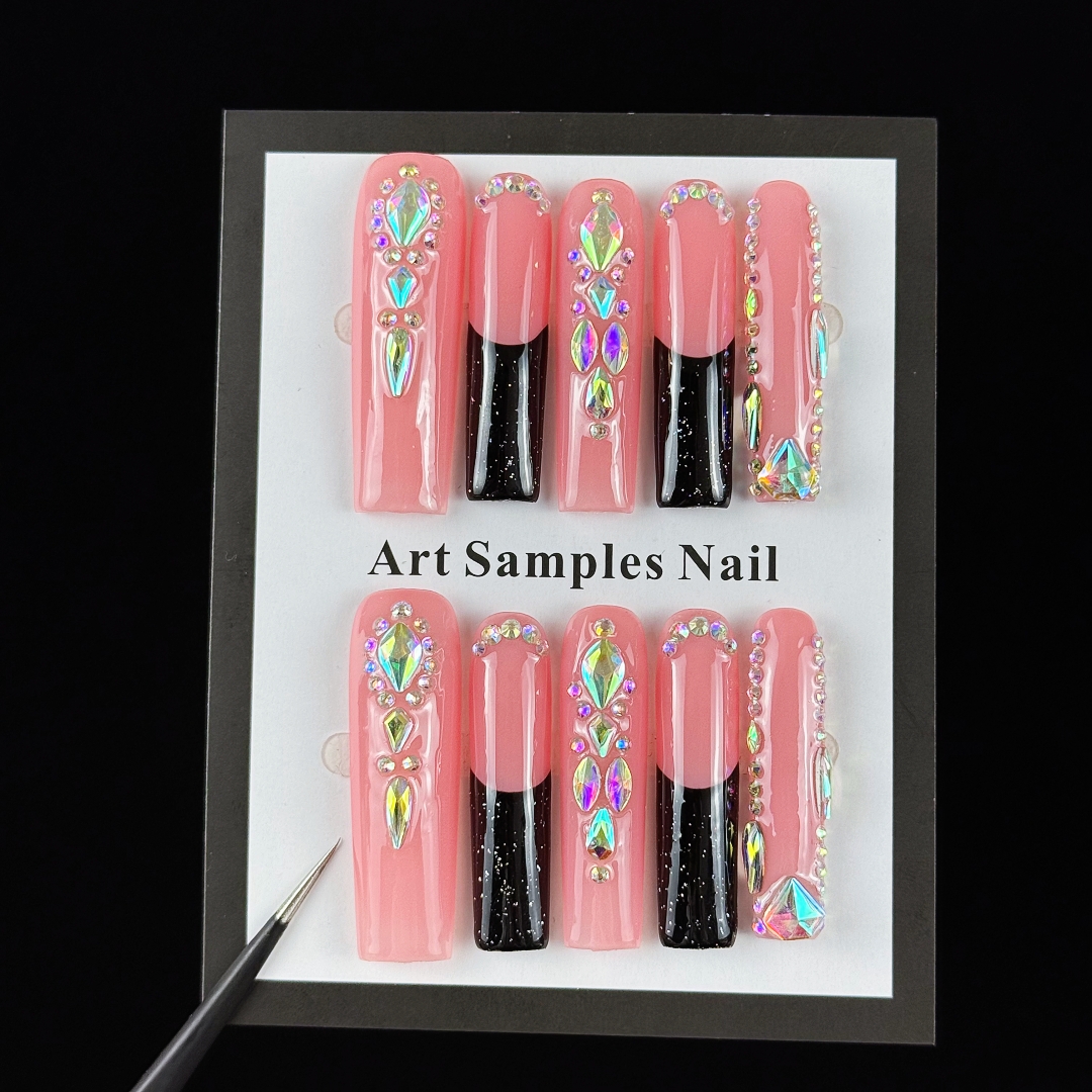 10pcs high-end Sweet girl styl - Resin Art Glitter recension och pris