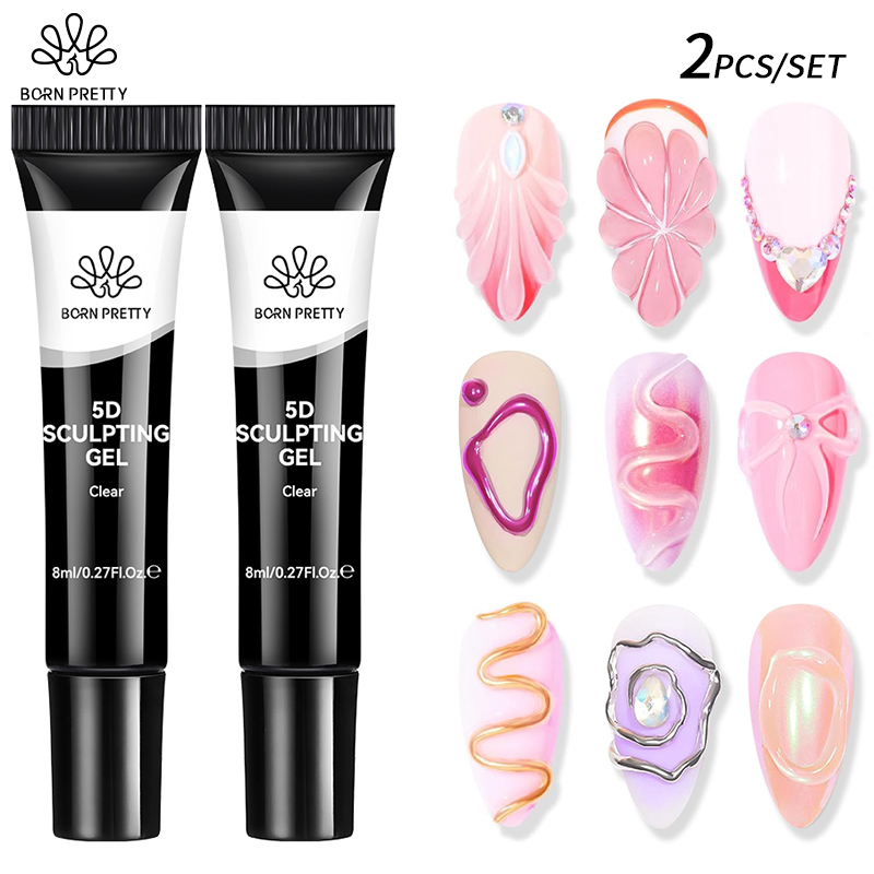 BORN PRETTY 2PCS 5D Sculpting  - Resin Art Use recension och pris