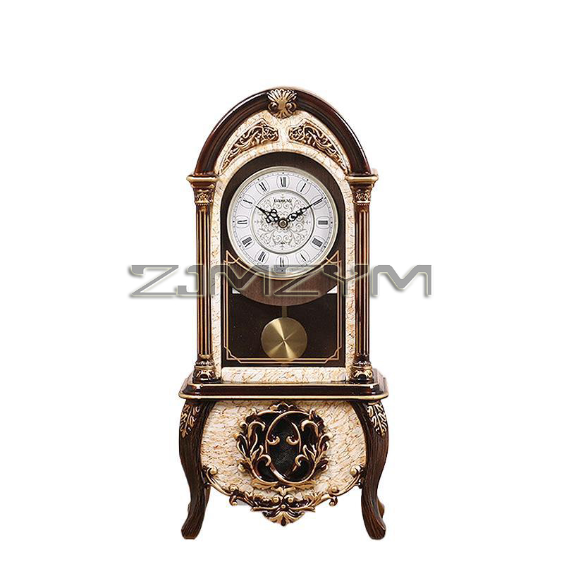 Pendulum Tabletop Clock Wood D - Resin Art Clock recension och pris