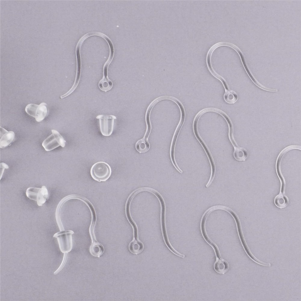 40pcs Clear Plastic Earring Ho - Resin Art Notes recension och pris
