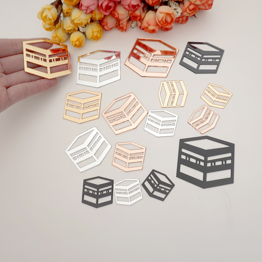 Makkah Kaaba Building Hollow D - Resin Art Quran Set recension och pris