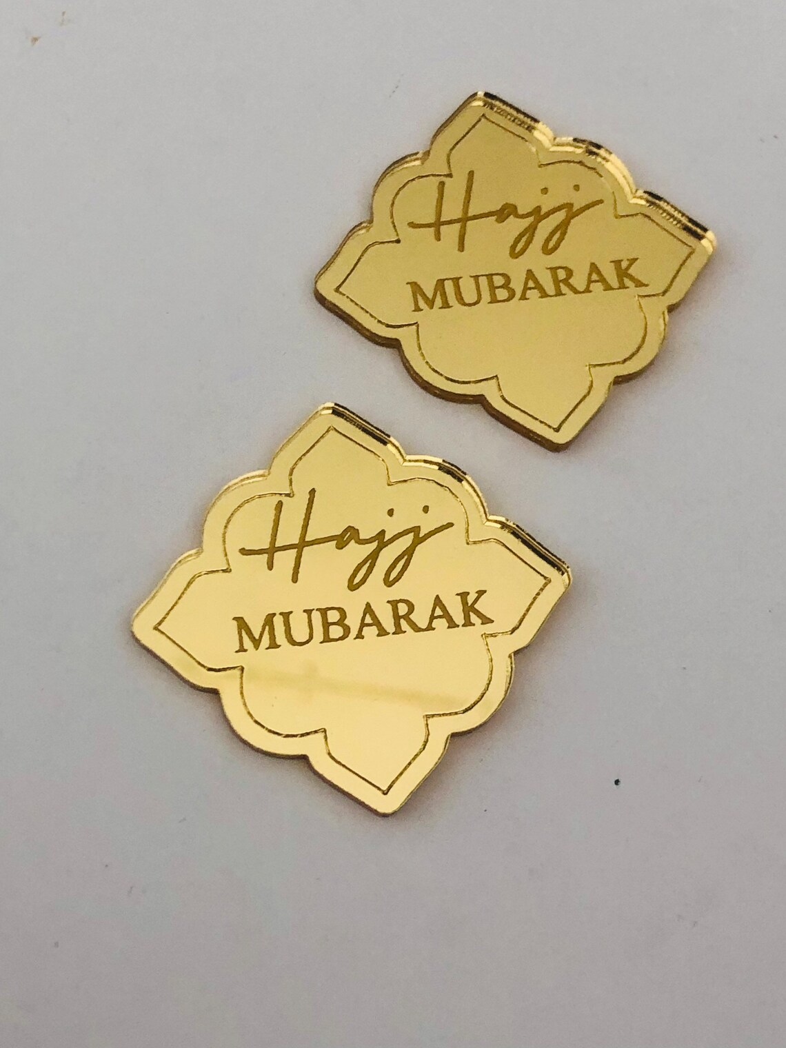 10pcs Hajj Mubarak Engraved Ac - Resin Art Quran Set recension och pris