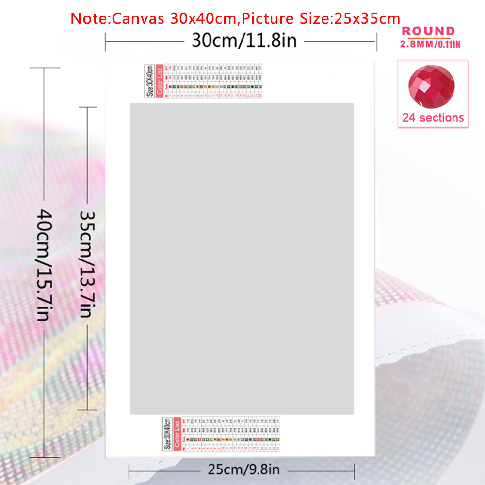 1pc frameless  Diamond Art Pai - Resin Art Wall recension och pris