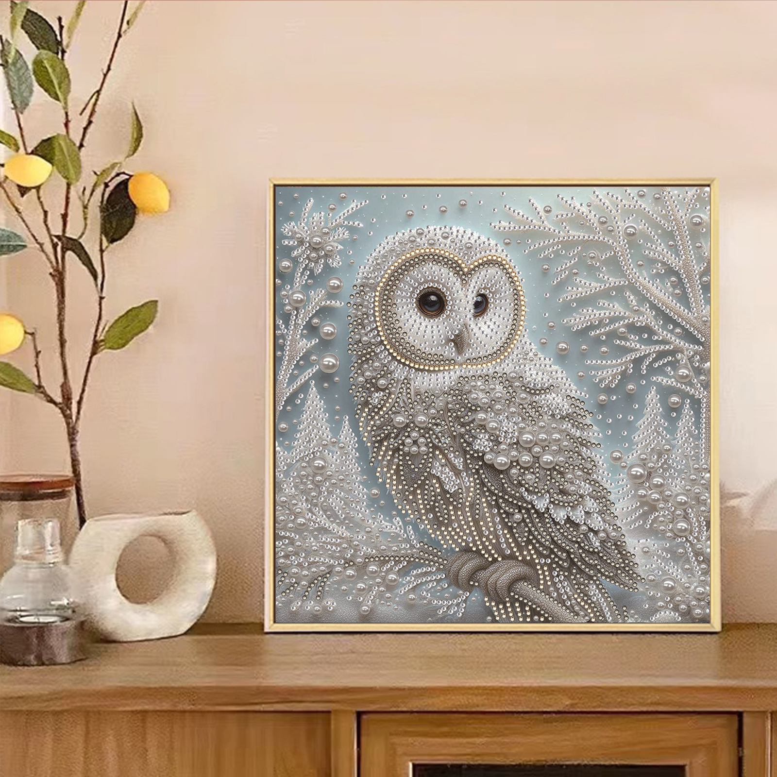 Owl Special Shaped 5D DIY Part - Resin Art Wall recension och pris