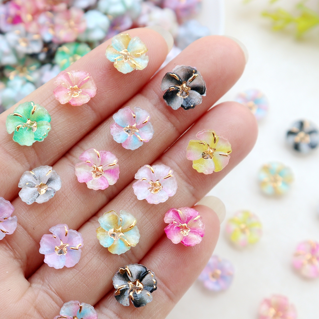 30pcs Mini Resin Flower Caboch - Resin Art And Jewelry recension och pris