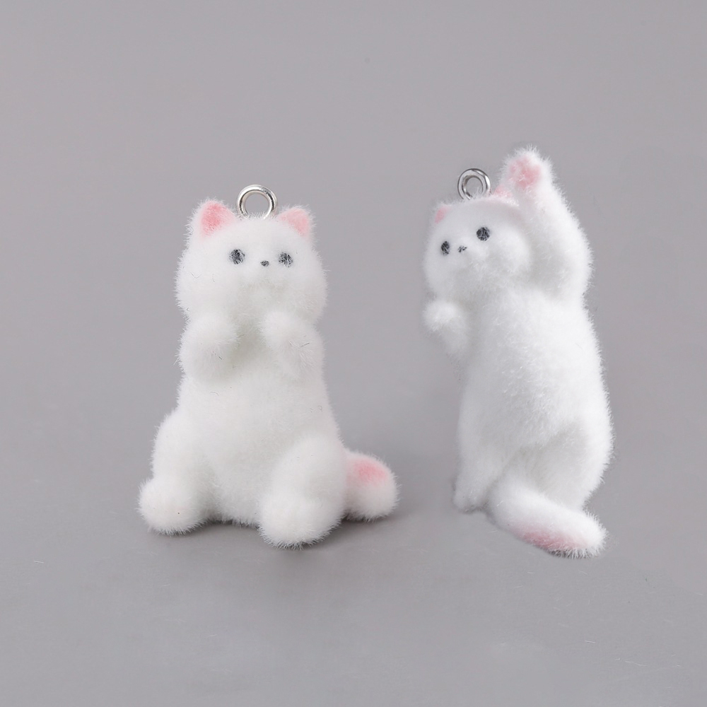 2pcs Flocking Little Cat Resin - Resin Art Notes recension och pris