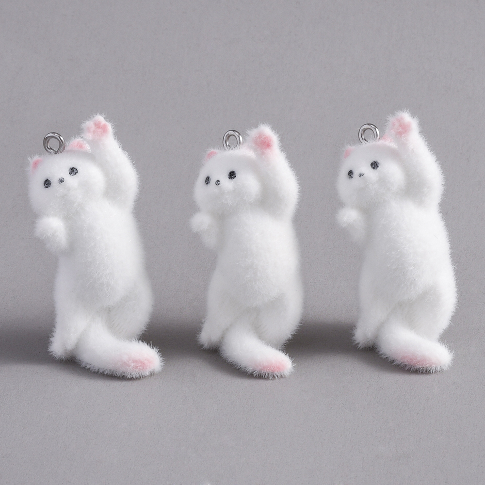 2pcs Flocking Little Cat Resin - Resin Art Notes recension och pris