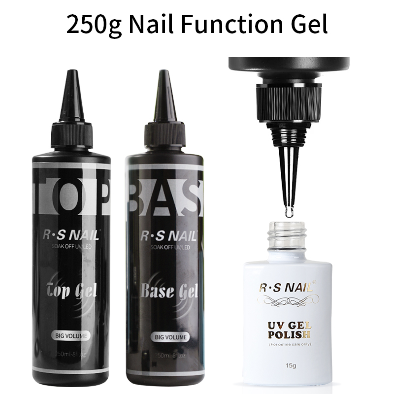 RS NAIL 250ML Super Top Coat B - Resin Art Use recension och pris