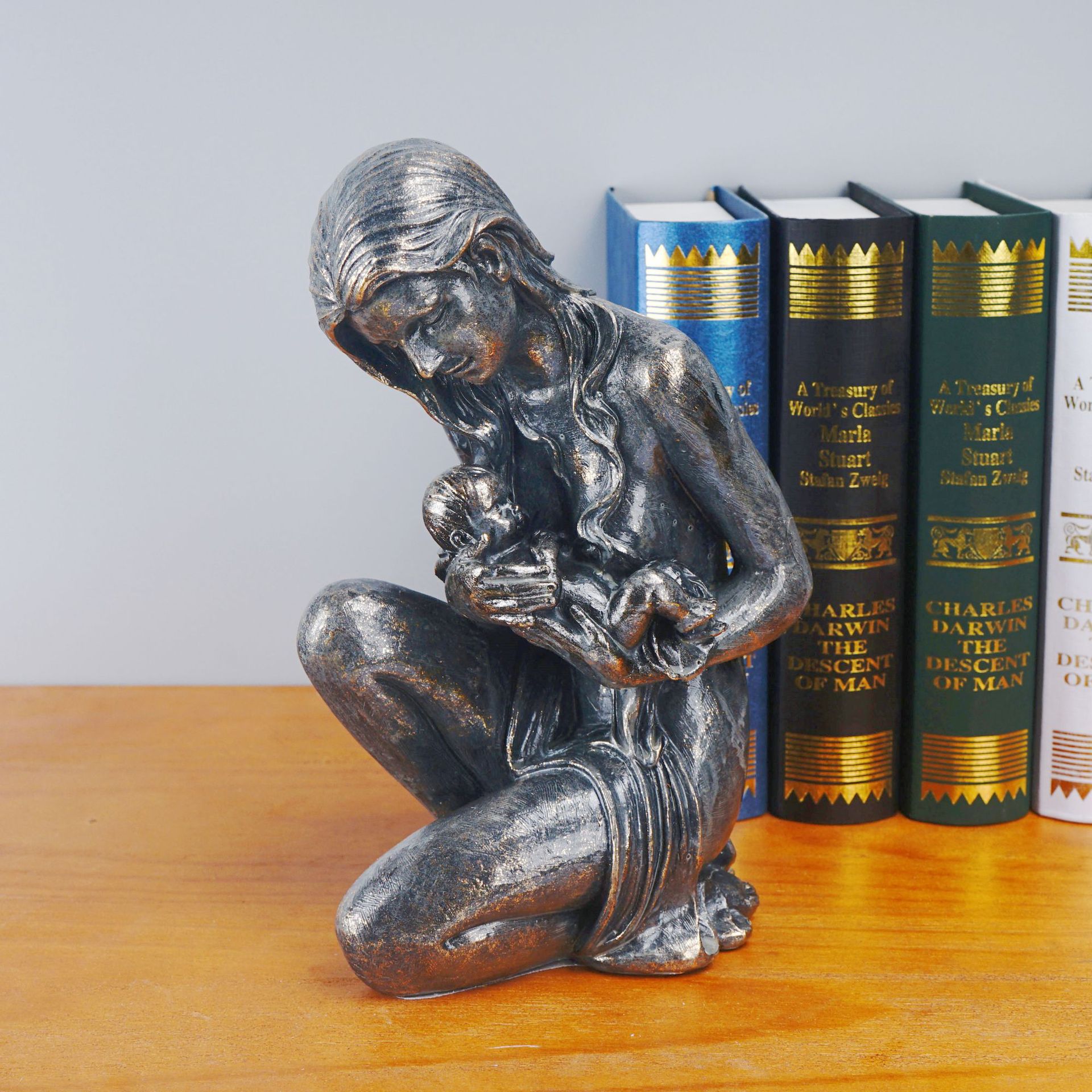 Mother Child Resin Sculpture H - Resin Art Wedding Gift recension och pris