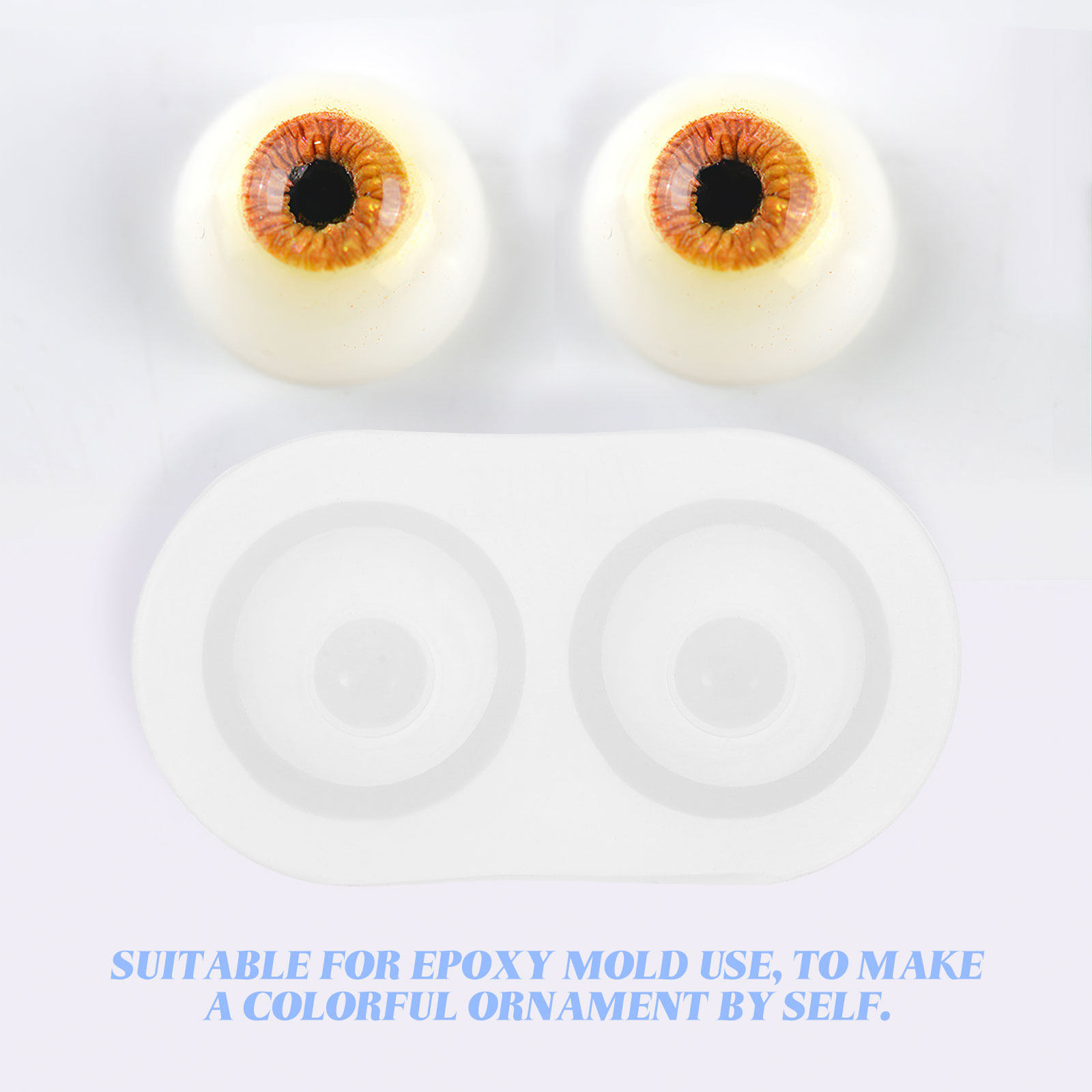 5Pcs Eye Silicone Mold DIY Art - Resin Art And Jewelry recension och pris