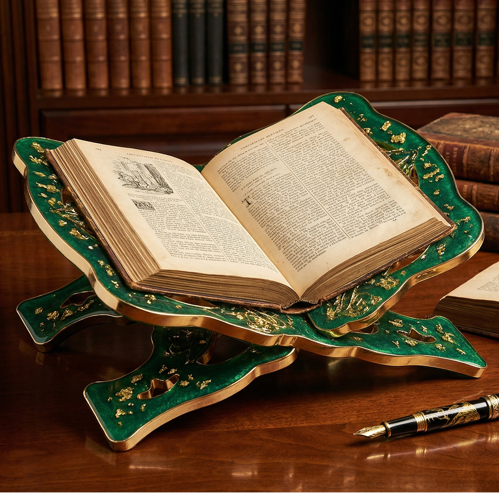S0266 Eid Quran Book Holder Mo - Resin Art Quran Set recension och pris