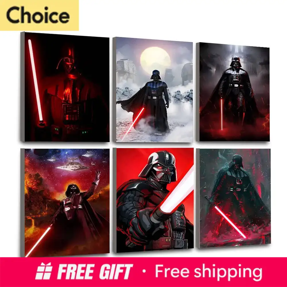 S-Star Wars Darth Vader lassic - Resin Art Wall recension och pris