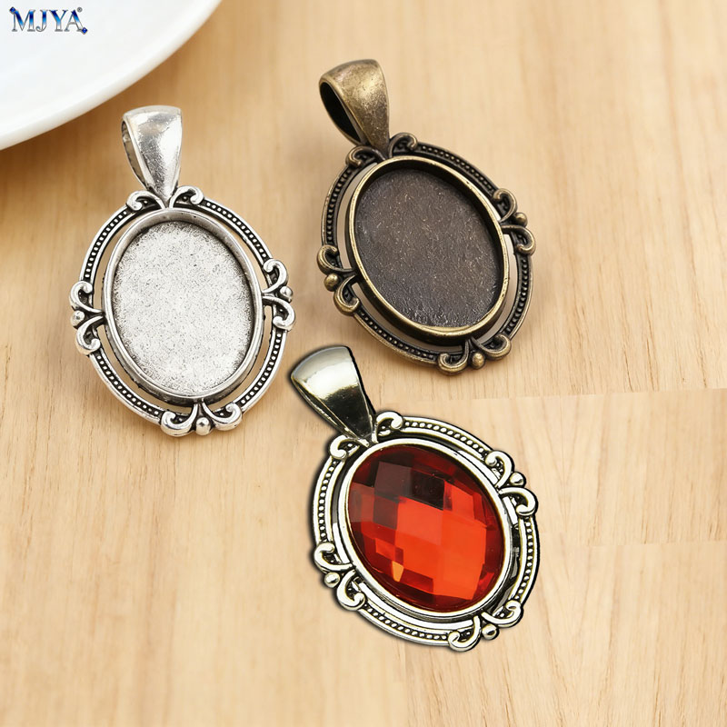 MJYA 10pcs Vintage Pendant Set - Resin Art Notes recension och pris