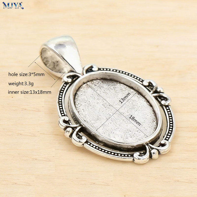 MJYA 10pcs Vintage Pendant Set - Resin Art Notes recension och pris