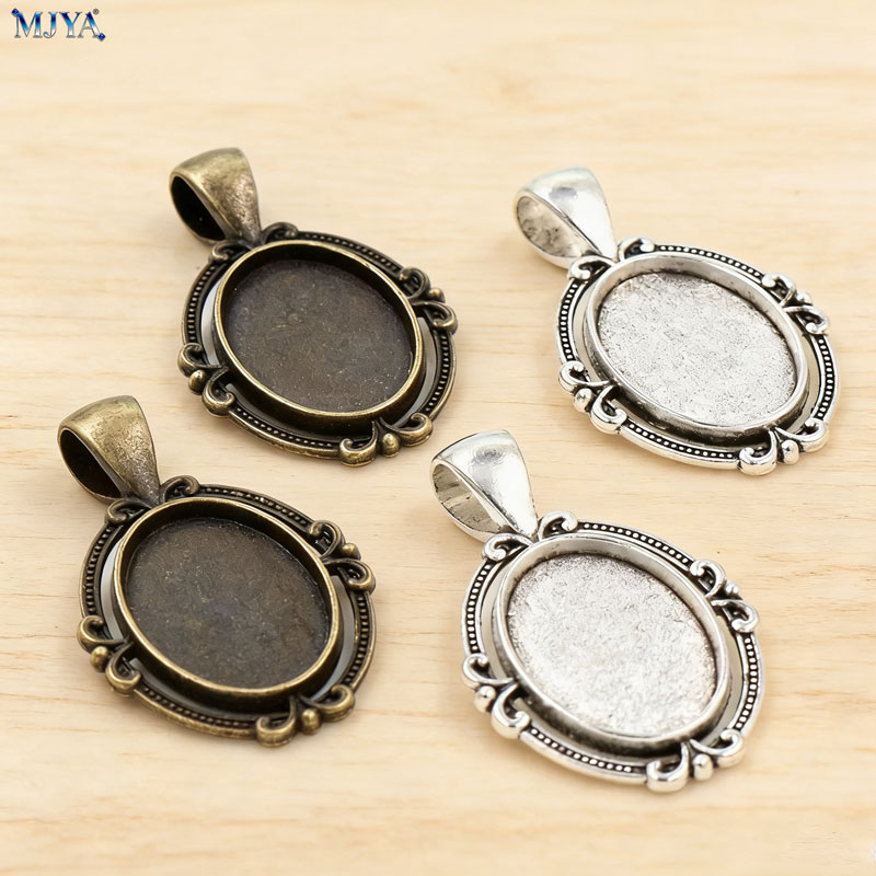 MJYA 10pcs Vintage Pendant Set - Resin Art Notes recension och pris