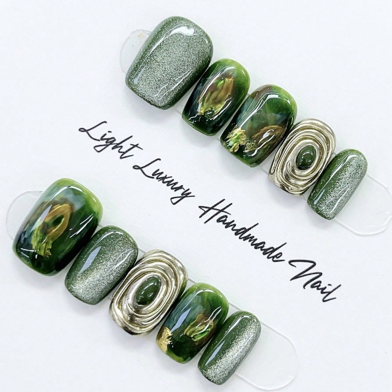 10pcs pure hand pressed short  - Resin Art Use recension och pris