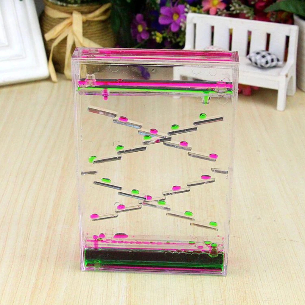 Color Two-color Hourglass Time - Resin Art Clock recension och pris